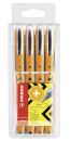 Tintenroller - worker+ - fein - 4er Pack - grün,...