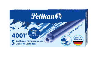 Tintenpatrone 4001® GTP/5 - königsblau, 5 Patronen, 1 St.
