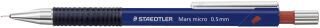 Druckbleistift Mars® micro - 0,5 mm, B, blau, 1 St.