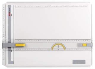 Zeichenplatte GEO-Board A3, schlagfester Kunststoff, weiß, A3, 1 St.