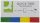 Haftmarker Transparent - 25 x 45 mm, 4 x 40 Streifen, 1 St.