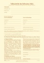 Testament Brief mit Anweisungen und Vollmacht für den Todesfall, DIN A4, 1 St.