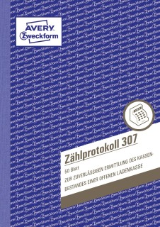 307 Zählprotokoll - A5, 50 Blatt, 1 St.