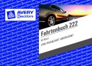 222 Fahrtenbuch - A6 quer, steuerlicher km-Nachweis, 40 Blatt, weiß, 1 St.