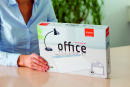 Briefumschlag Office in Shop Box - C4, hochweiß, haftklebend, 120 g/qm, 50 Stück, 1 St.