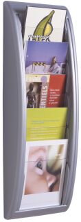 Wand-Prospekthalter Quick Blick - A5, alu, 1 St.