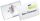 Namensschild CLICK FOLD mit Kombiklemme - 54 x 90 mm, transparent, 1 St.