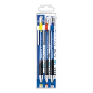 Druckbleistift Mars® micro - 0,3 mm, 0,5 mm, 0,7 mm, B, Etui 3 Stück, 1 St.