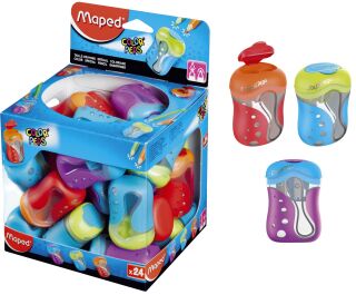 Dosenspitzer ColorPeps - doppelt , 24 St.