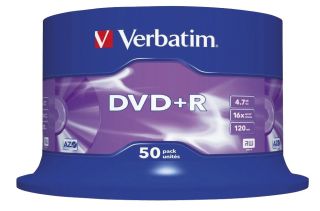 DVD+R AZO - 4,7 GB, 16x, 50 Stück, 1 St.