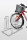 POV® Fahrradständer ARIZONA, 1-seitige Radeinstellung, Reifenbreite 64mm, verschraubt, feuerverzinkt, 2 Einstellplätze