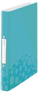 4257 Ringbuch WOW - A4, PP, 2 Ringe, 25 mm, eisblau, 1 St.