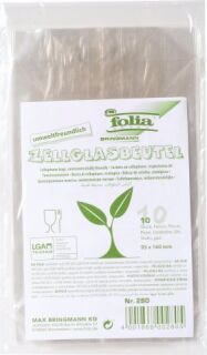 Cellglasbeutel - 9,5 x 16 cm, 10 Stück, 1 St.