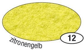 Bastelfilz - 20 x 30 cm, zitronengelb, 10 St.