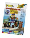Tonpapierblock - A4, 10 Farben sortiert, 20 Blatt, 1 St.