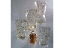 Zellglasbeutel mit Weihnachtsdruck - 14,5 x 23,5 cm, 10...
