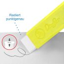 Radiergummi Pocket 2 - gelb, 3 St.