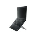 Laptoständer Riser Attachable - verstellbar, Aluminium, schwarz, 1 St.