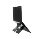 Laptoständer Riser Attachable - verstellbar, Aluminium, schwarz, 1 St.