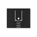 Laptoständer Riser Attachable - verstellbar, Aluminium, schwarz, 1 St.