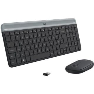 Tastatur + Maus MK470 Slim - kabellos grafit, 1 St.