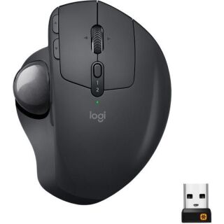 Maus MX Ergo Trackball - kabellos, schwarz, 1 St.
