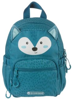 Kinderrucksack Kids Mini - Wolf, 18,5 x 27 x 11 cm, 6 Liter, petrol, 1 St.