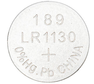 Knopfzellen-Batterie Alkali-Mangan LR54/189/AG10 10er Pack, 1 St.