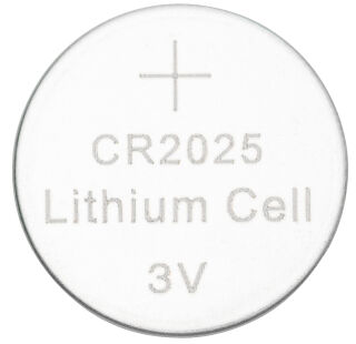 Knopfzellen-Batterie Lithium CR2025 3Volt - 4 Stück, 1 St.