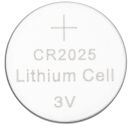 Knopfzellen-Batterie Lithium CR2025 3Volt - 4 Stück, 1 St.