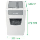 Aktenvernichter IQ Slim Office S P4 - Partikelschnitt, 12...