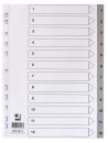 Zahlenregister - 1 - 12, PP, A4, 12 Blatt + Indexblatt,...