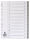 Zahlenregister - 1 - 12, PP, A4, 12 Blatt + Indexblatt, grau, 1 St.