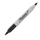 Permanentmarker Twin Tip - 1 + 0,5 mm, schwarz, 1 St.