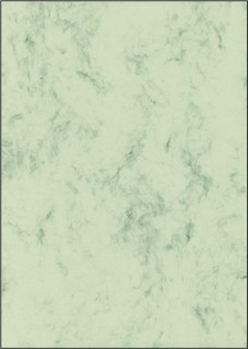 Marmor-Papier, pastellgrün, A4, 90 g/qm, 100 Blatt, 1 St.