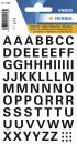 4158 Buchstaben-Etiketten - A-Z, 10 mm, wetterfest, schwarz, 1 St.