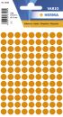 1844 Vielzwecketiketten - orange, Ø 8 mm, matt,...