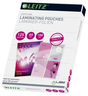 33807 Folientasche - A5, glänzend, 125 mym, 100 Stück, 1 St.