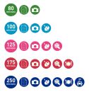 33807 Folientasche - A5, glänzend, 125 mym, 100 Stück, 1 St.