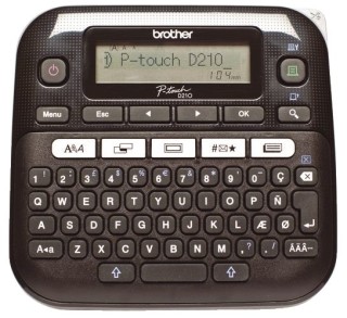 Beschriftungsgerät P-touch D210VP im Hartschalenkoffer, 1 St.