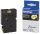 TC-601 Schriftbandkassette - laminiert, 12 mm x 7,7 m, schwarz auf gelb, 1 St.