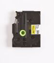 TZe-611 Schriftbandkassette - laminiert, 6 mm x 8 m, schwarz auf gelb, 1 St.