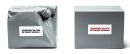 DK-Endlosetiketten Papier - 62 mm x 15,24 m, schwarz/rot...