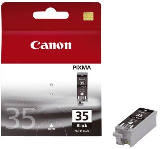 Original Canon Tintenpatrone schwarz (1509B001,1509B001AA,PGI-35,PGI-35BK), 1 St.