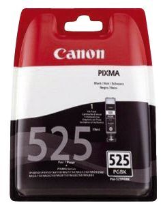 Original Canon Tintenpatrone schwarz pigmentiert (4529B001,4529B001AA,PGI-525BK,PGI-525,PGI-525PGBK), 1 St.