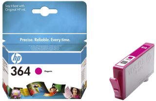 Original HP Tintenpatrone magenta (CB319EE,CB319EE#ABB,CB319EE#ABE,CB319EE#BA1,CB319EE#BA3,CB319EE#UUS,CN682E,364,364M,364MAGENTA,NO364,NO364M,NO364MAGENTA), 1 St.
