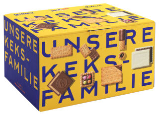 Unsere Keks-Familie - 4 Serviereinheiten à 280 g, 1 St.