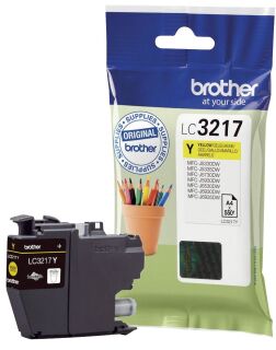 Original Brother Tintenpatrone gelb (LC-3217Y), 1 St.