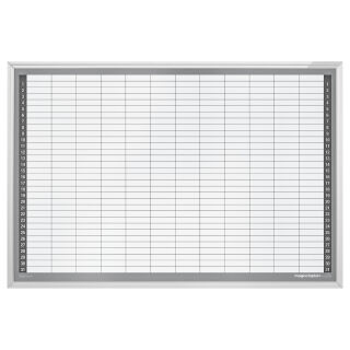 magnetoplan Monatsplaner CC Querformat, 920 x 625 mm