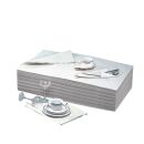 SUPRA Packseide Toppy 75,0 x 50,0 cm grau, 1.100 Bogen